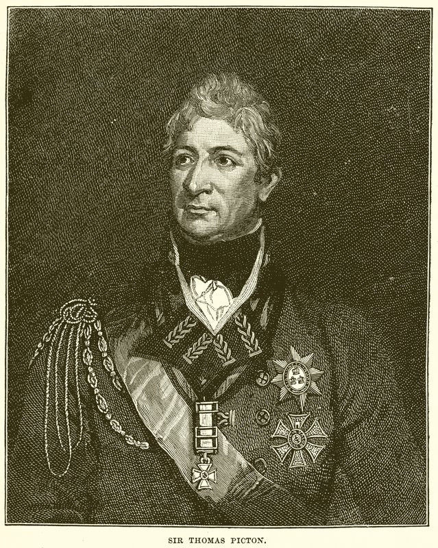 Sir Thomas Picton od English School
