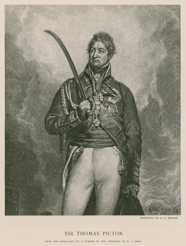 Sir Thomas Picton od English School