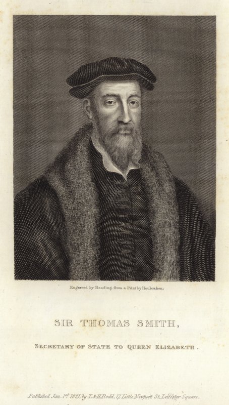 Sir Thomas Smith , anglický učenec, diplomat a politik od English School
