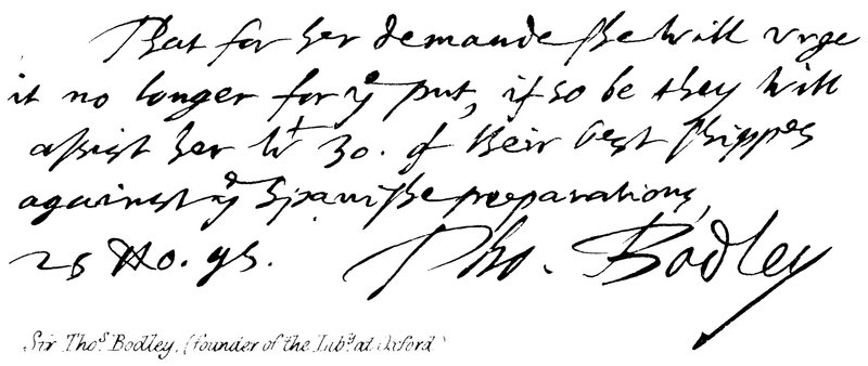 Sir Thomas Bodley, (zakladatel knihovny v Oxfordu) od English School