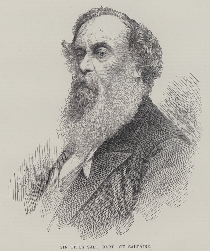Sir Titus Salt, baronet, ze Saltaire od English School