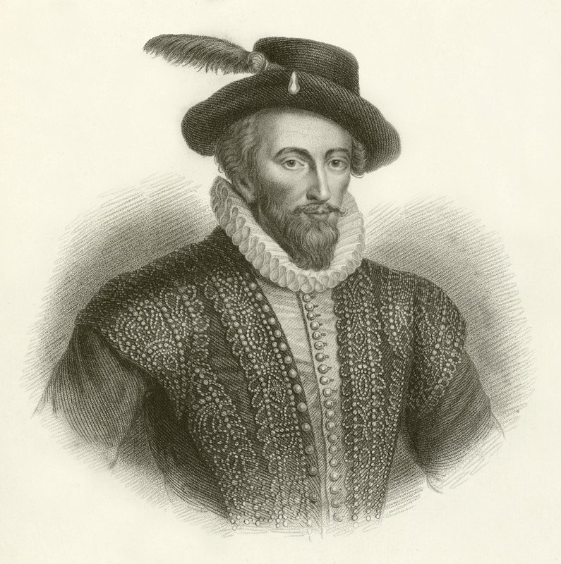 Sir Walter Raleigh od English School