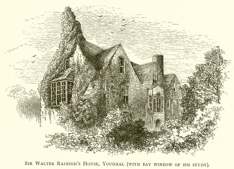 Dům sira Waltera Raleighse, Youghal (s arkýřovým oknem jeho pracovny) od English School