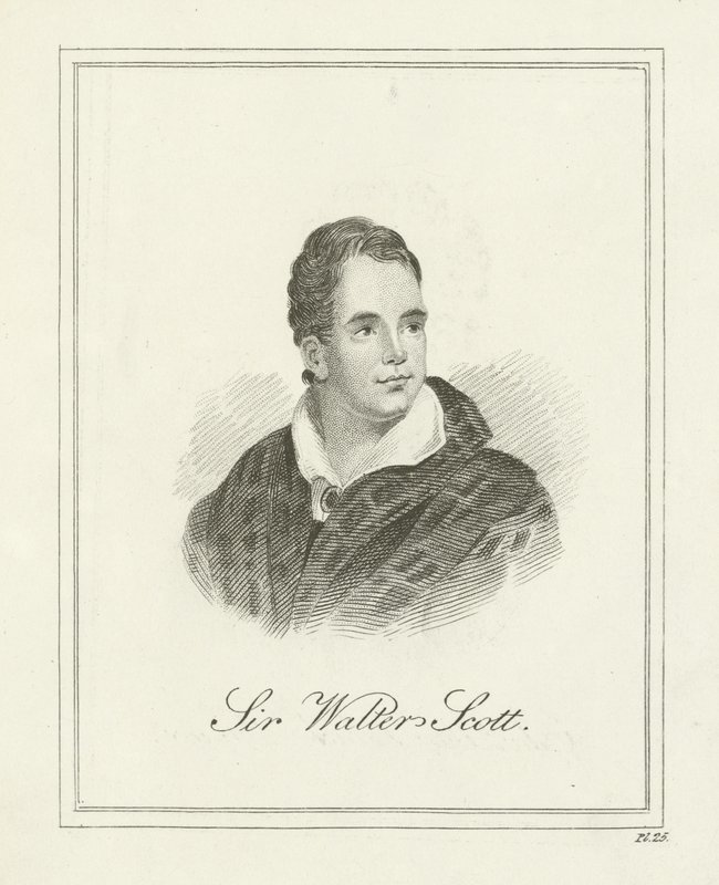 Sir Walter Scott od English School