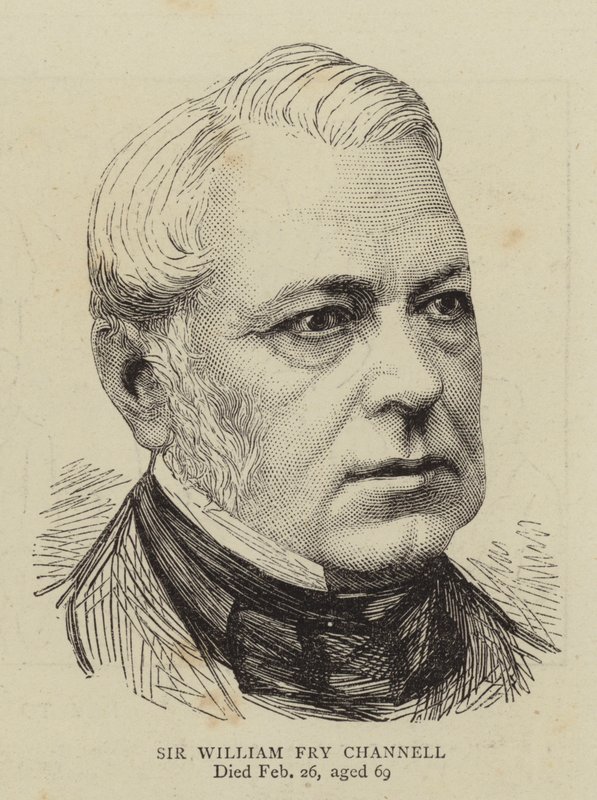 Sir William Fry Channell (rytina) od English School
