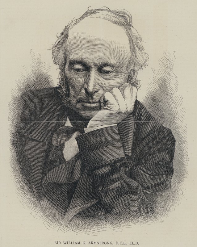 Sir William G Armstrong, DCL, LLD od English School
