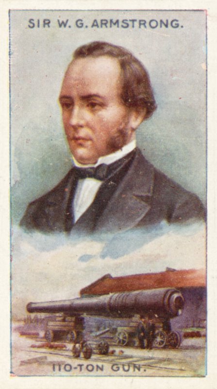 Sir William George Armstrong, 110tunové dělo od English School