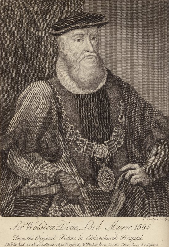 Sir Wolstan Dixie, primátor od English School