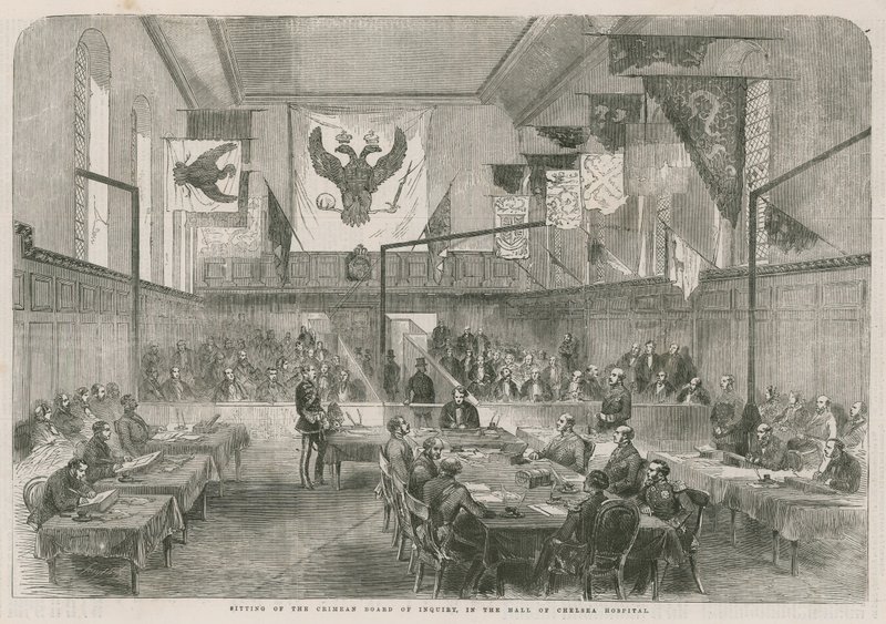 Zasedání krymského vyšetřovacího výboru od English School