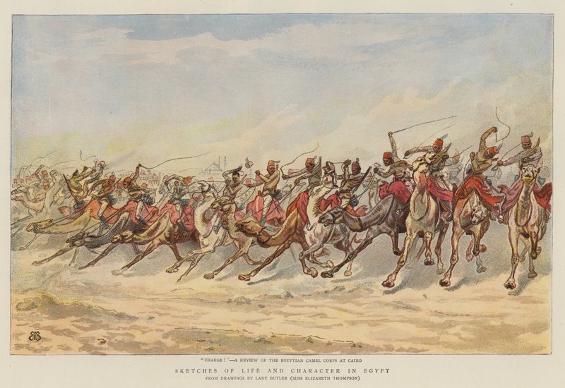 Náčrtky života a charakteru v Egyptě (chromolitho) od English School
