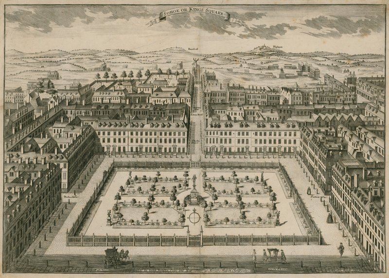 Náměstí Soho nebo Kings Square od English School