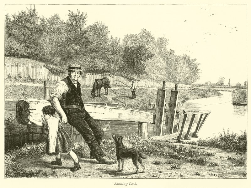 Sonning Lock od English School