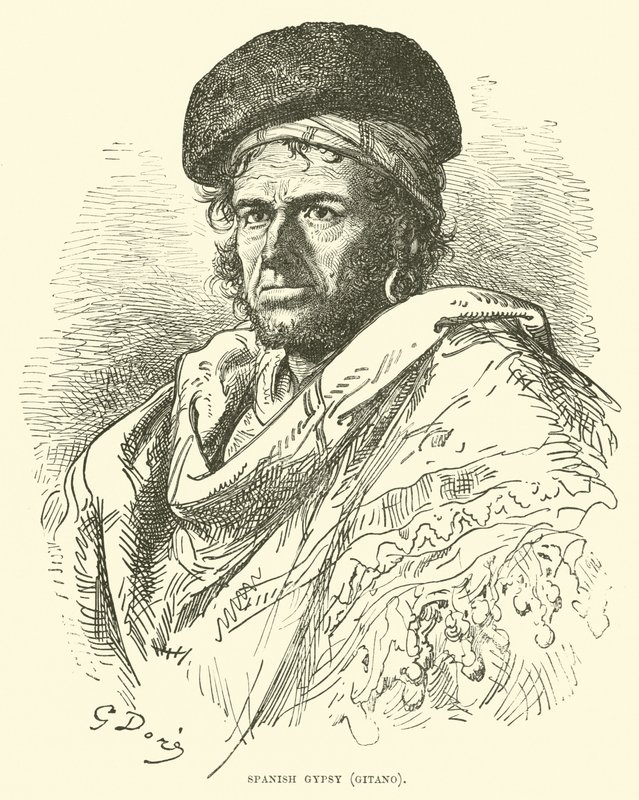 Španělský cikán, Gitano od English School
