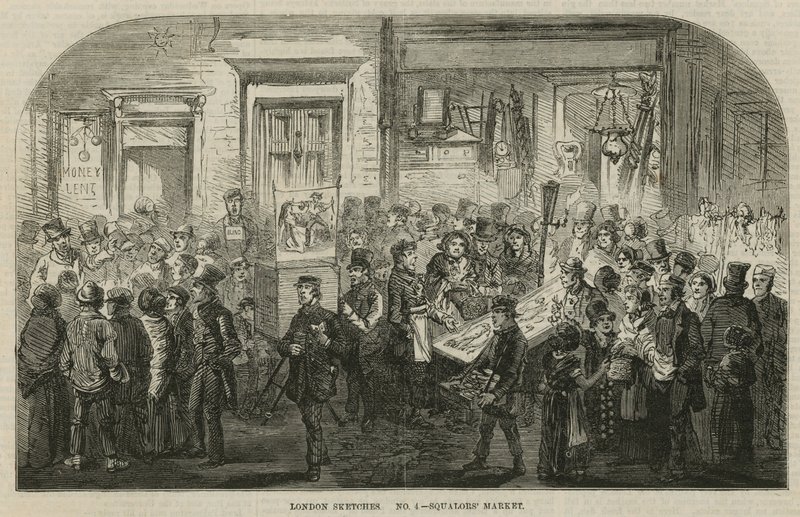 Squalors Market, St Luke, Londýn od English School