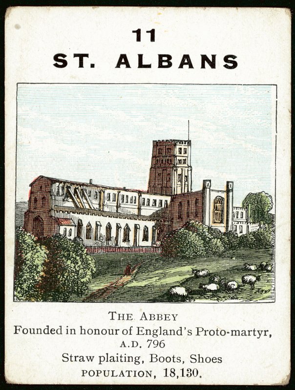 St Albans (barva lito) od English School