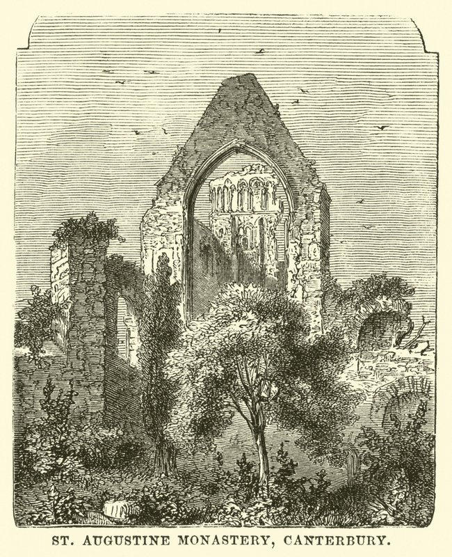 Klášter svatého Augustina, Canterbury od English School