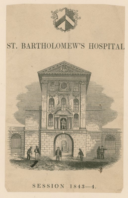 Nemocnice St Bartholomews, Smithfield. od English School