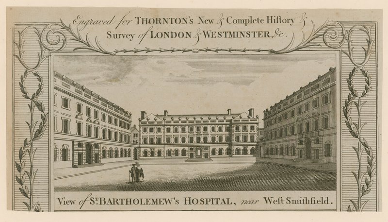 Nemocnice St Bartholomews, Smithfield. od English School