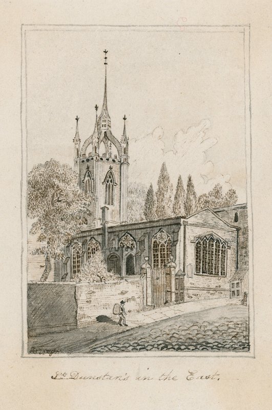 St Dunstans na východě, Londýn od English School