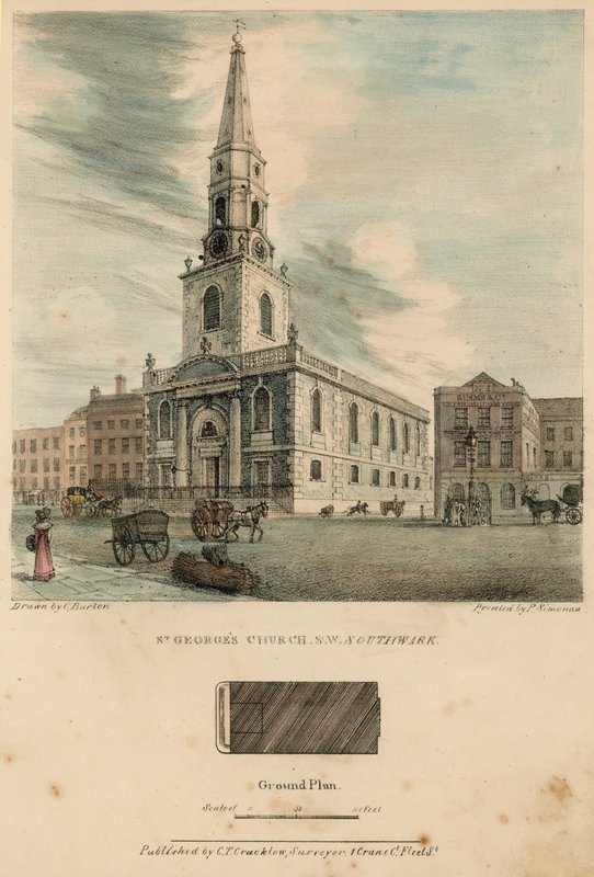 Kostel svatého Jiří, Southwark od English School