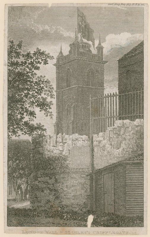 St Giles, Cripplegate, Londýn od English School
