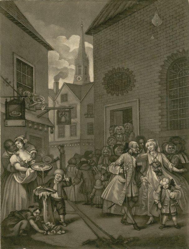 St Giles in the Fields, Londýn od English School