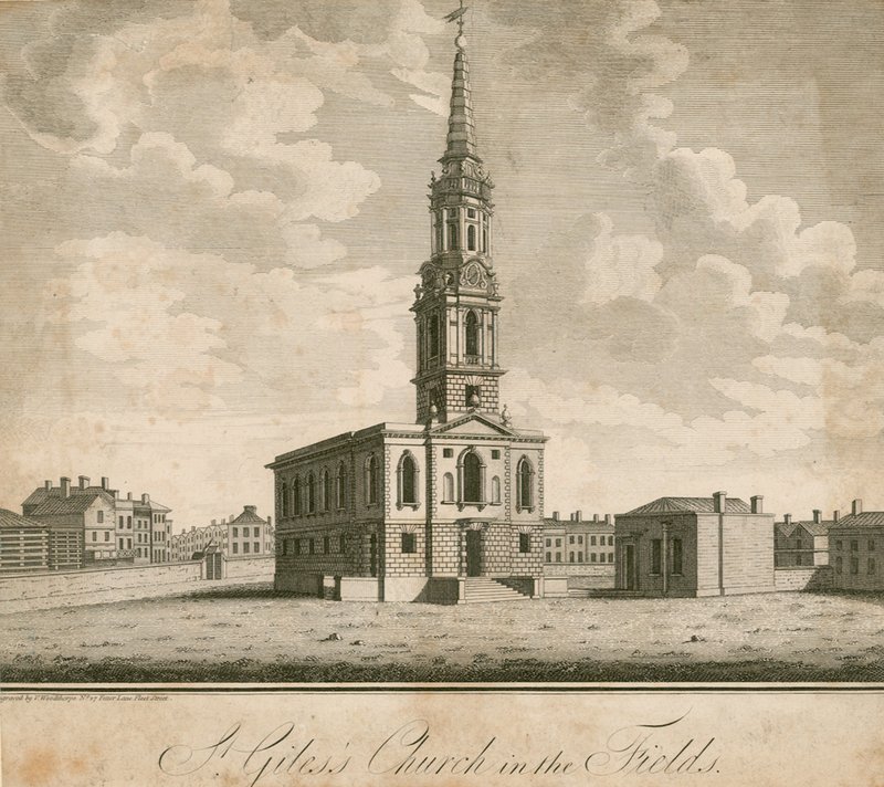 St Giles in the Fields, Londýn od English School