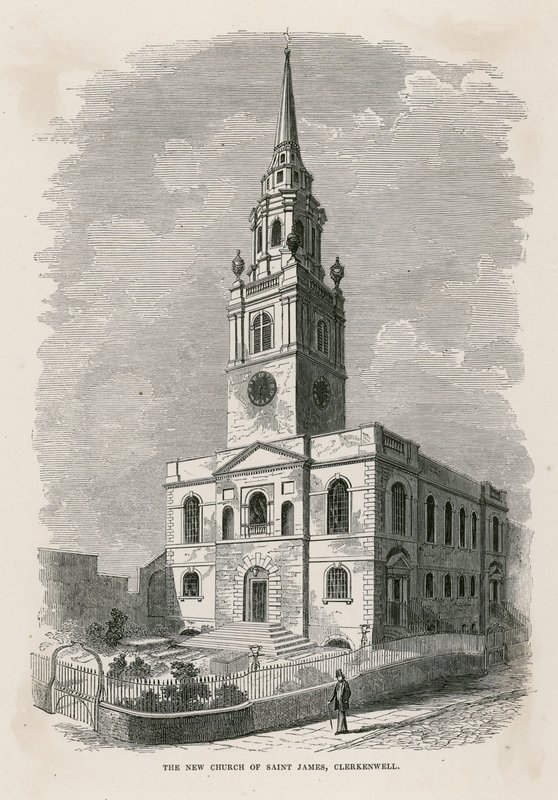 Kostel svatého Jakuba, Clerkenwell od English School