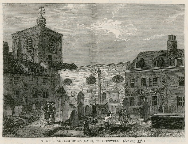 Kostel svatého Jakuba, Clerkenwell od English School