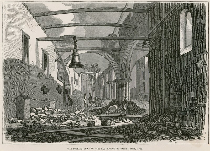 Kostel svatého Jakuba, Clerkenwell od English School