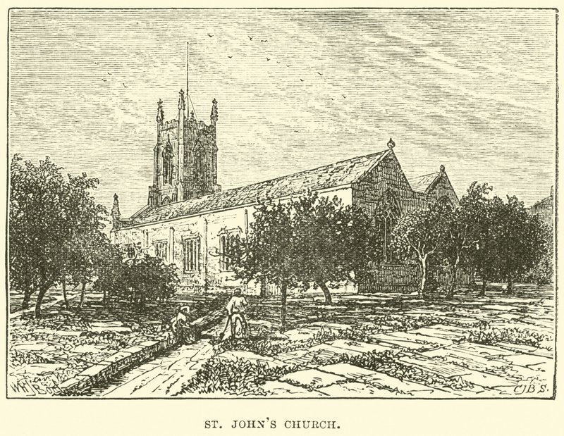 Kostel St Johns od English School