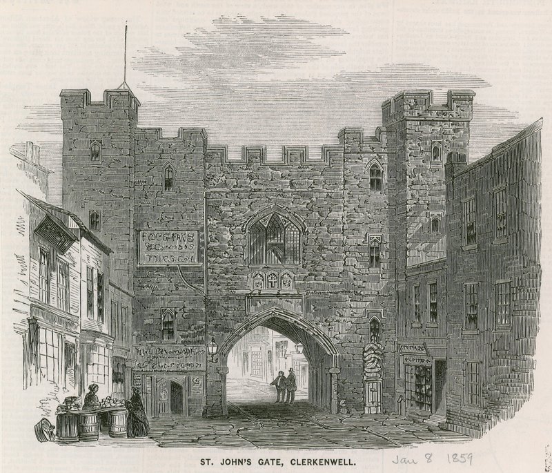 St Johns Gate, Clerkenwell od English School
