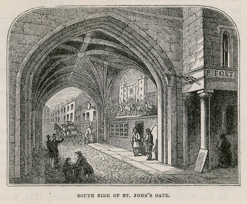 St Johns Gate, Clerkenwell od English School