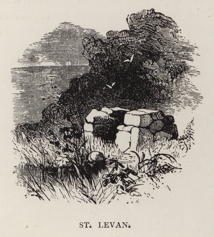 St Levan (rytina) od English School