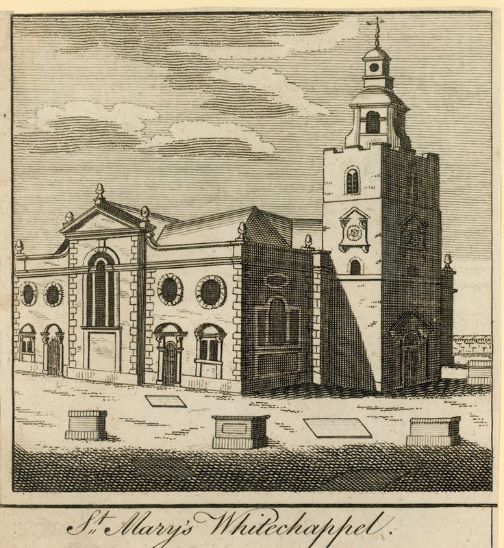 St Mary, Whitechapel, Londýn od English School