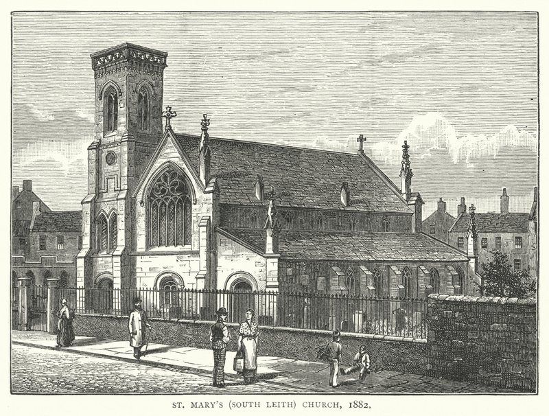 Kostel Panny Marie (South Leith). od English School