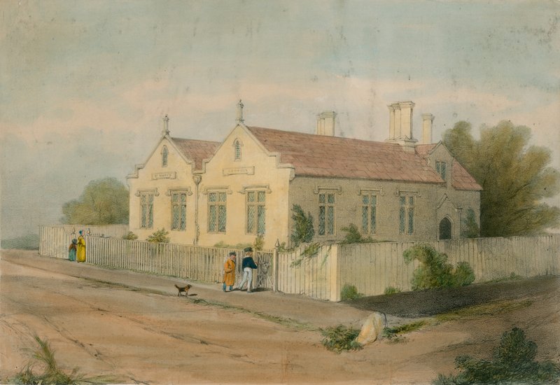 St Marys Schools, William Street, North End, Fulham, Londýn od English School