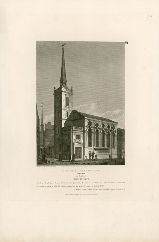 St Michael Queen-Hithe, spojený s farností Nejsvětější Trojice od English School