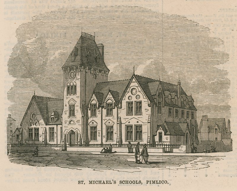Kostel svatého Michala v Pimlico od English School