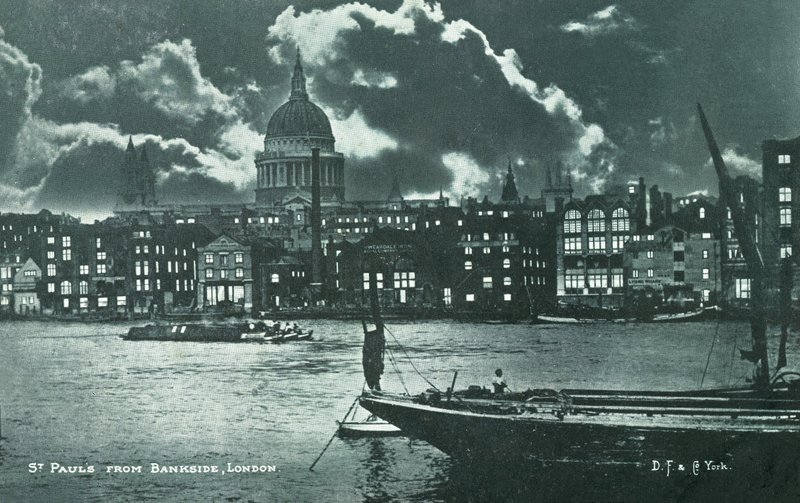 Katedrála svatého Pavla z Bankside od English School
