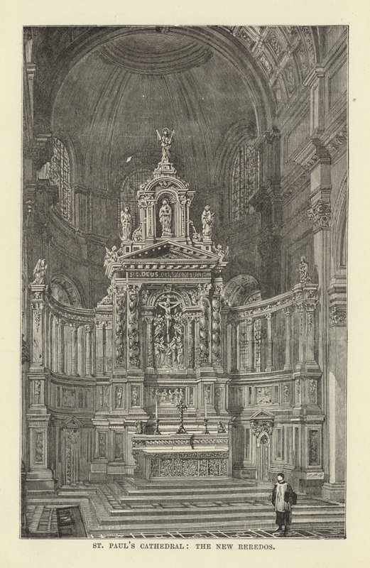 Katedrála svatého Pavla, New Reredos od English School