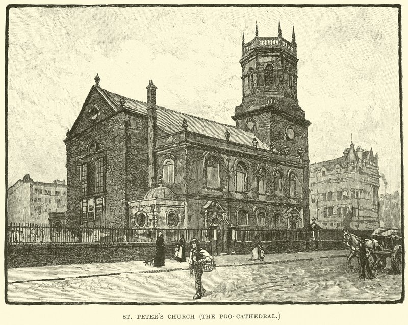 St Peters Church, Pro-katedrála od English School