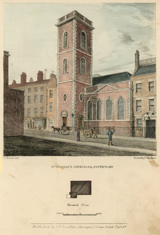 Kostel svatého Tomáše, Southwark od English School