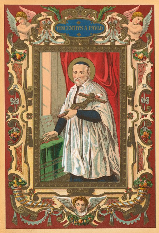 Svatý Vincent de Paul od English School