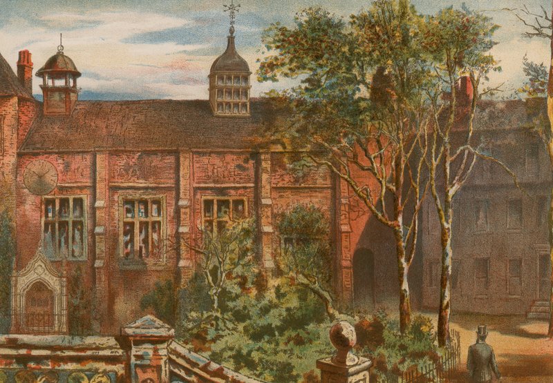 Staple Inn, Holborn od English School