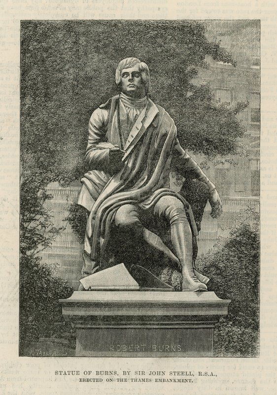 Socha Burns, Sir John Steell od English School
