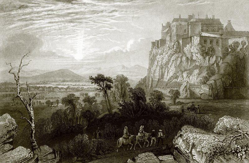 Hrad Stirling od English School