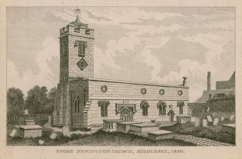 Kostel Stoke Newington od English School