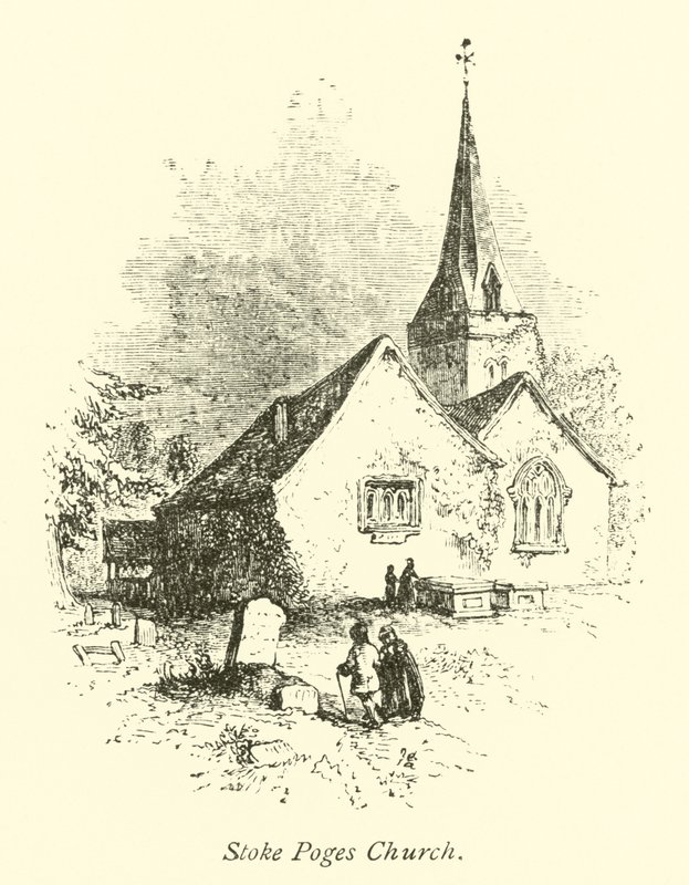 Kostel Stoke Poges od English School