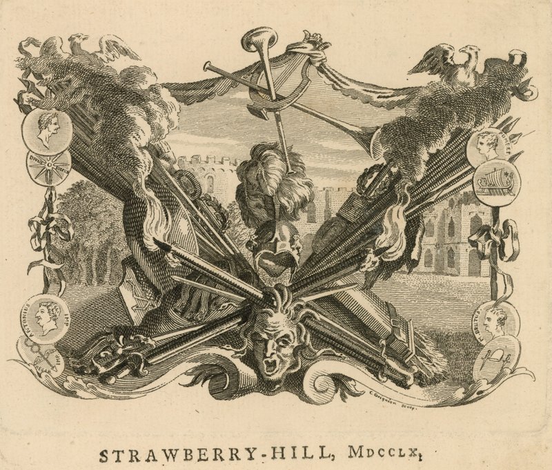 Strawberry Hill, Londýn, 1760 od English School